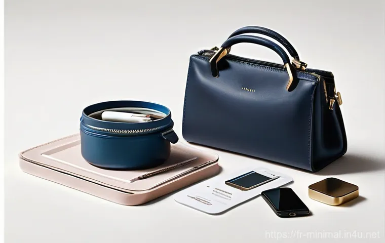 미니멀라이프 외출할 때 미니멀한 준비 - **Prompt 1: The Clarity of Decluttering**
"A visually striking split image or diptych, showcasin...